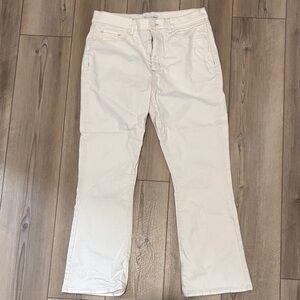 Loft Kick crop jeans